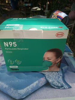 !! Protective Face Masks N95  $5.00 A Box