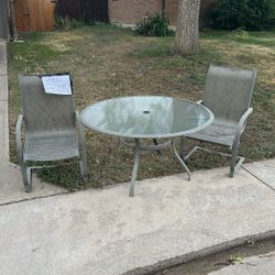 FREE - 2x Chairs & 1x Table