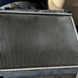 Radiator And Water Pump.