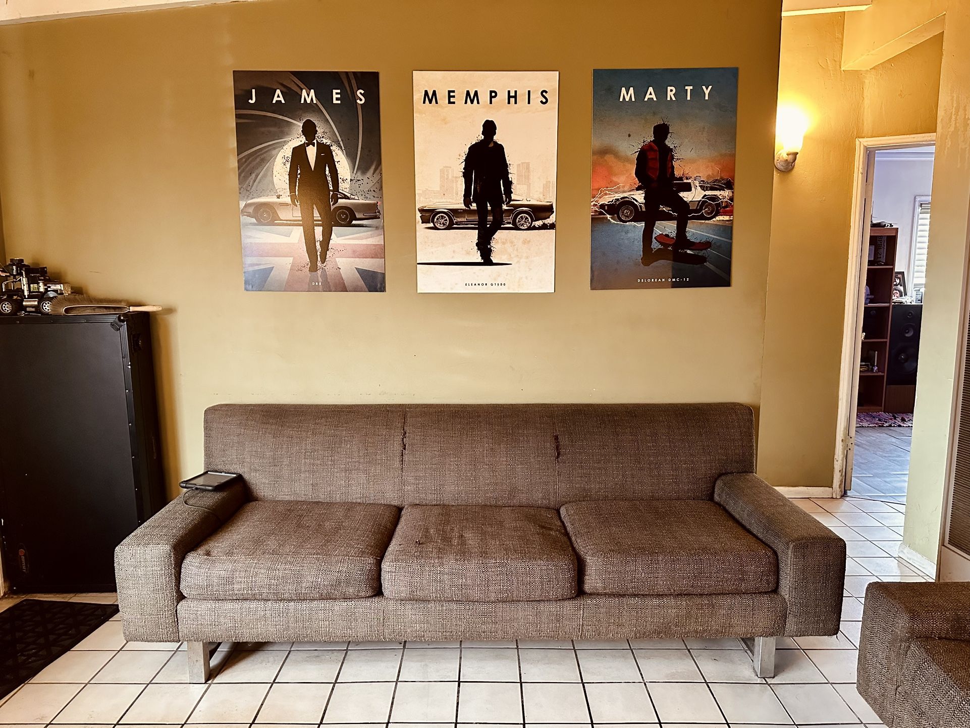 Crate & Barrel Mid Century Sofa