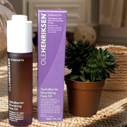 Ole Henriksen HydraBarrier Nourishing Face Oil, New in Box!