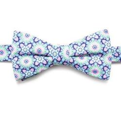 CHAPS Mens Spring Medallion Pre-Tied Dress Bow Tie