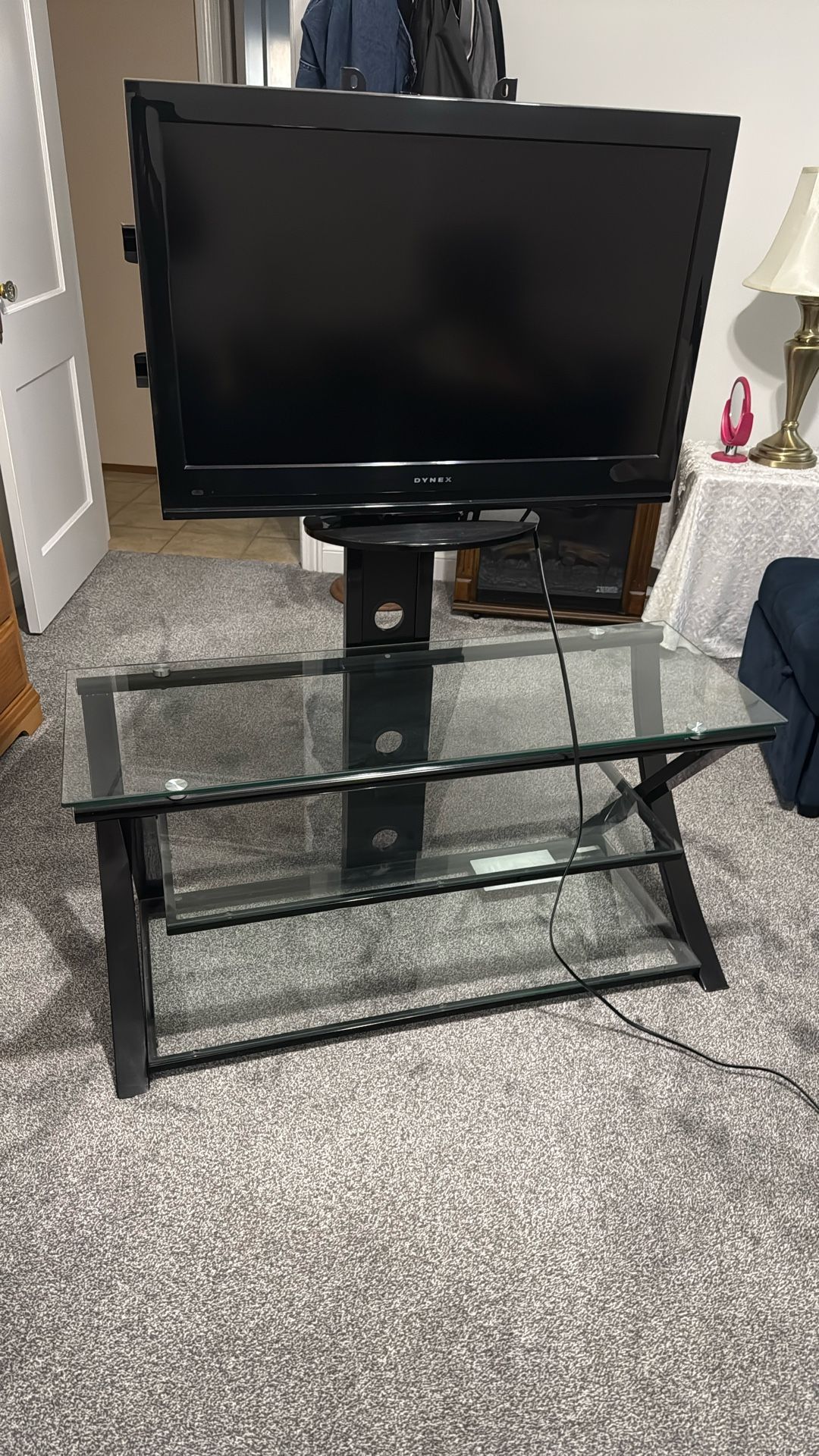 TV Stand With TV