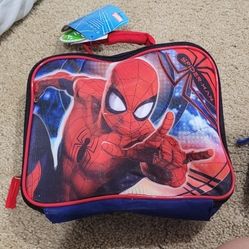 NWT Spiderman Lunch Box