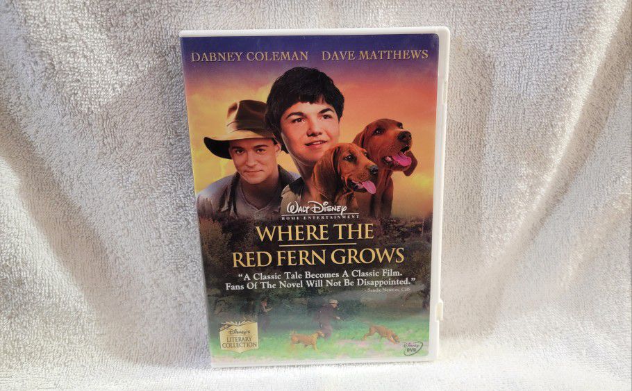 Walt Disney Where The Red Fern Grows (DVD)