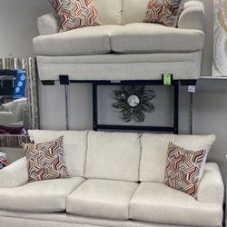 New Sofa And Loveseat