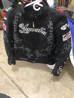 Yamaha riding jacket with liner and all pads super nice and extra joe rocket jacket