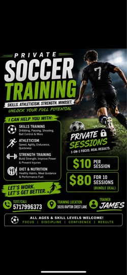 Dm me or call the number for more information!!!