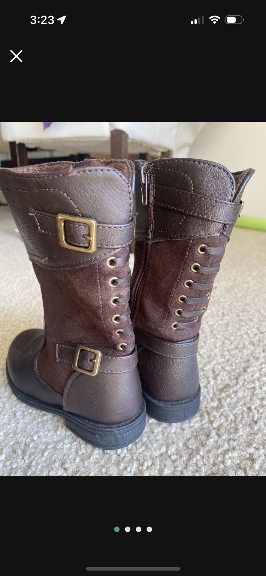Free Toddler Baby Girl Snow Or Rain Boot