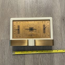 VTG Art Deco Bakelite Taylor Stormogide Weather Station  Barometer, thermometer