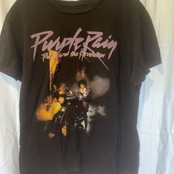 Prince Vintage Purple Rain Prince And The Revolution T-Shirt Unisex XL