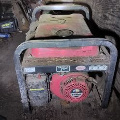 A Hundred Bucks For A Generator It's All Complete Don't Know If It Runs Or Not