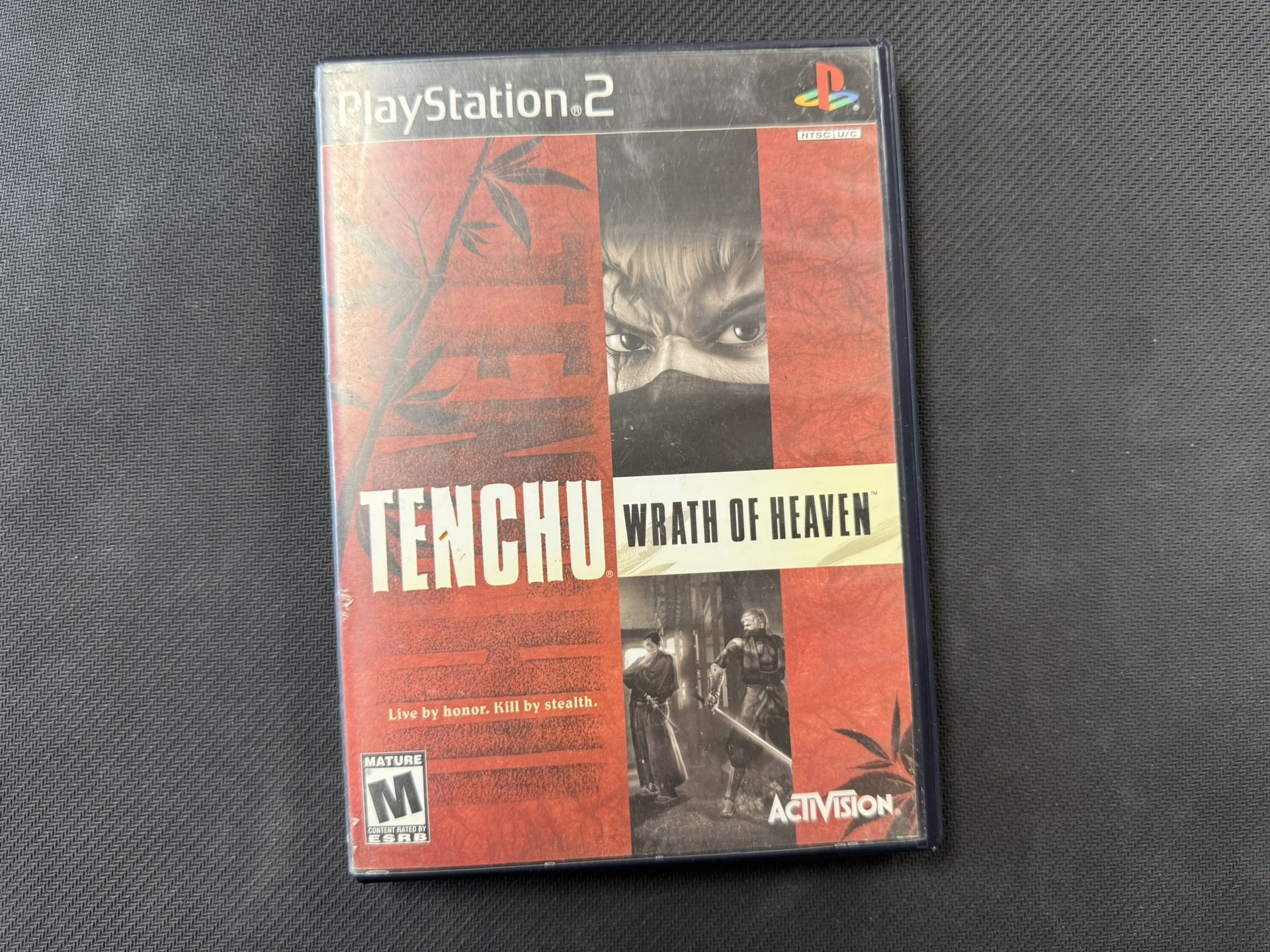 Tenchu: Wrath of Heaven PS2 (Sony PlayStation 2, 2003) Missing Manual - Tested