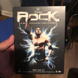 The Rock “The Most Electrifying Man In Sports Entertainment” 3 DVD Set