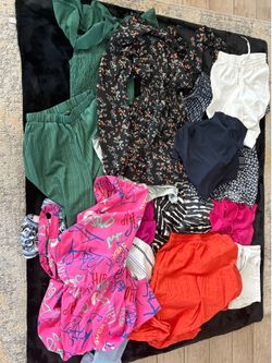 Women's clothing assortment, size S, everything for $50.