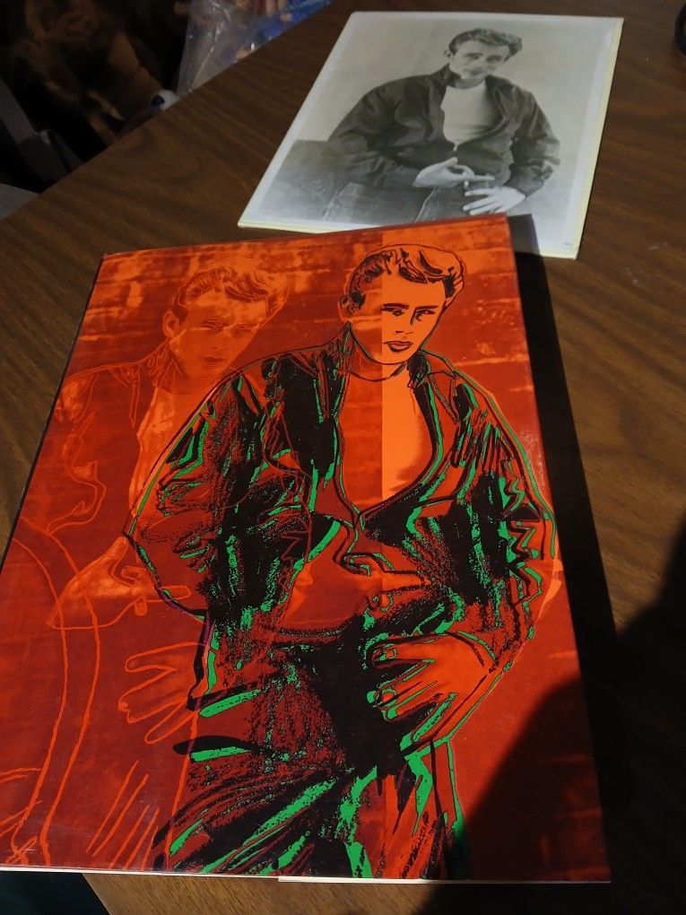 James Dean Collector Book And Mini Picture