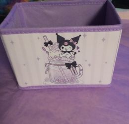 Kuromi organizing bin