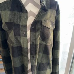 Men’s O’Neill button up flannel Medium NWT