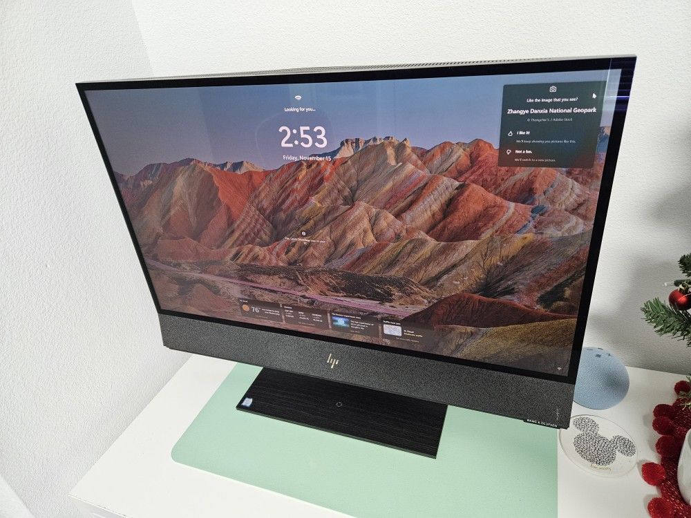 HP Envy All-in-One PC, NVIDIA GeForce GTX 1650, 10th Gen Intel Core i7-10700 Processor, 16 GB RAM, 500 GB SSD Storage, 31.5” 4K UHD Display