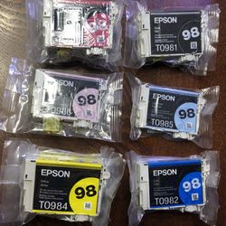 Epson 98 Printer Ink Cartridges