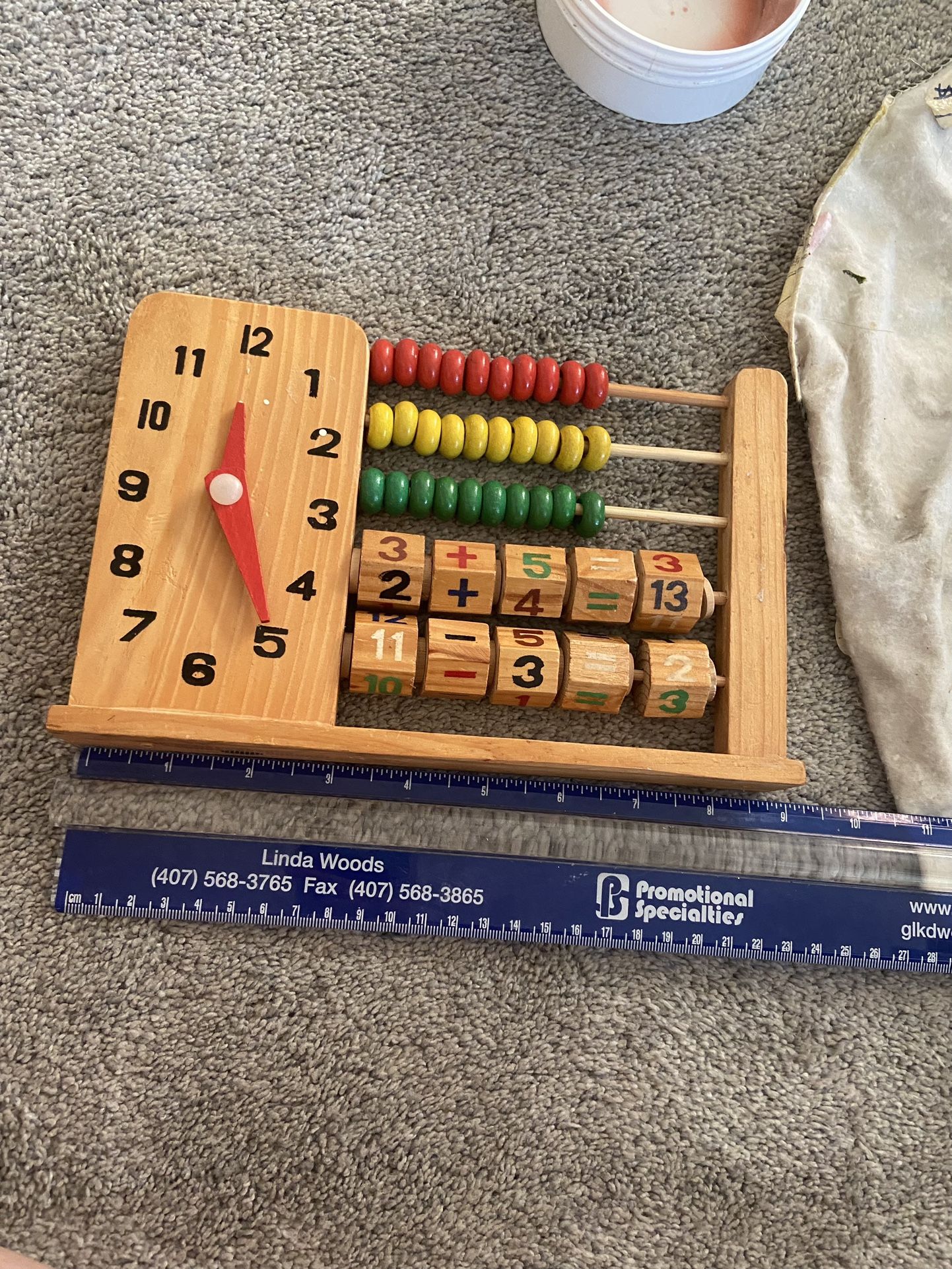 Wooden Math Toy