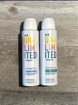 Unlimited Degree Smart Adapt Tech Antiperspirant Deodorant $7 Each