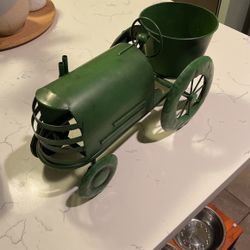 Metal Truck Planter Decor 