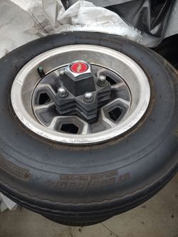 Used wheels with caps