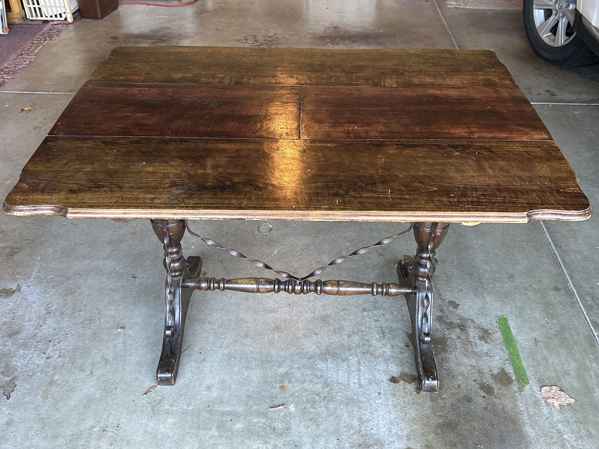 Free - Vintage Walter Of Wabash Dining Table With 3 Sections