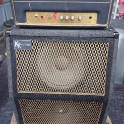 Marshall Amp Head with Custom Cabinet