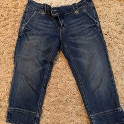 Miss Me Cropped Denim Jeans Size 27