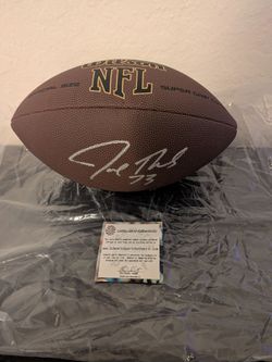 Joe Thomas Autographed Football