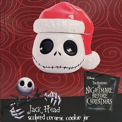Nightmare before Christmas Jack Head Cookie Jar