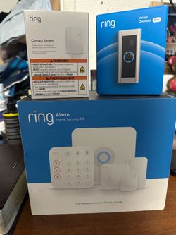 Ring doorbell, and alarm system