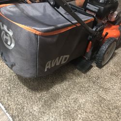 Like New Husqvarna all-wheel-drive top-of-the-line Lawnmower