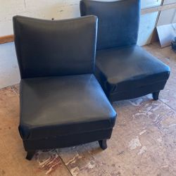 2  Slipper Chairs 