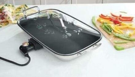 Plancha Electrica Doble, Princess House,