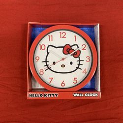 Hello Kitty Clock