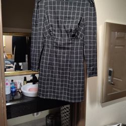 Black And White Hours Dress Size XS