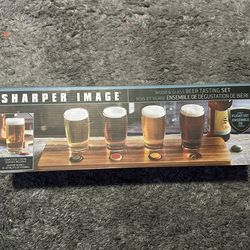 Sharper Image Beer Tasting Set