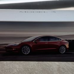Tesla Model 3 Die Cast Model