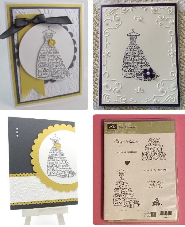 Beautiful Love & Laughter 8pc Stamp Set