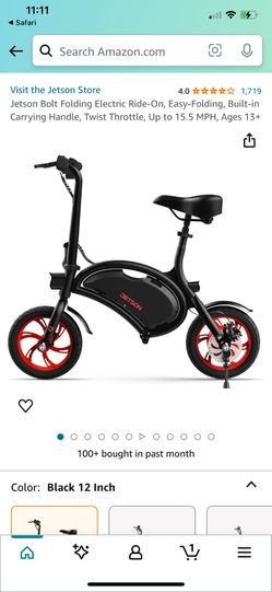 Jetson bolt folding electric bike hotsell