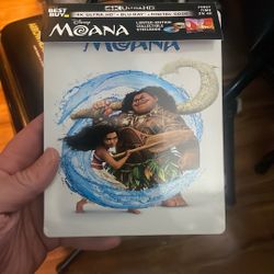 Moana (4K UHD Blu-ray/Blu-ray) Steelbook Best Buy