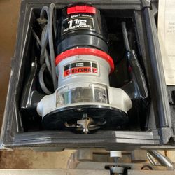 Craftsman 1.5HP Router With Case
