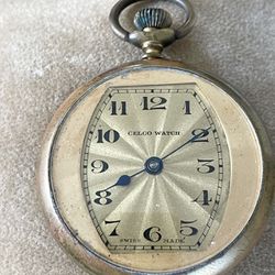 Antique Cello Pocket Watch