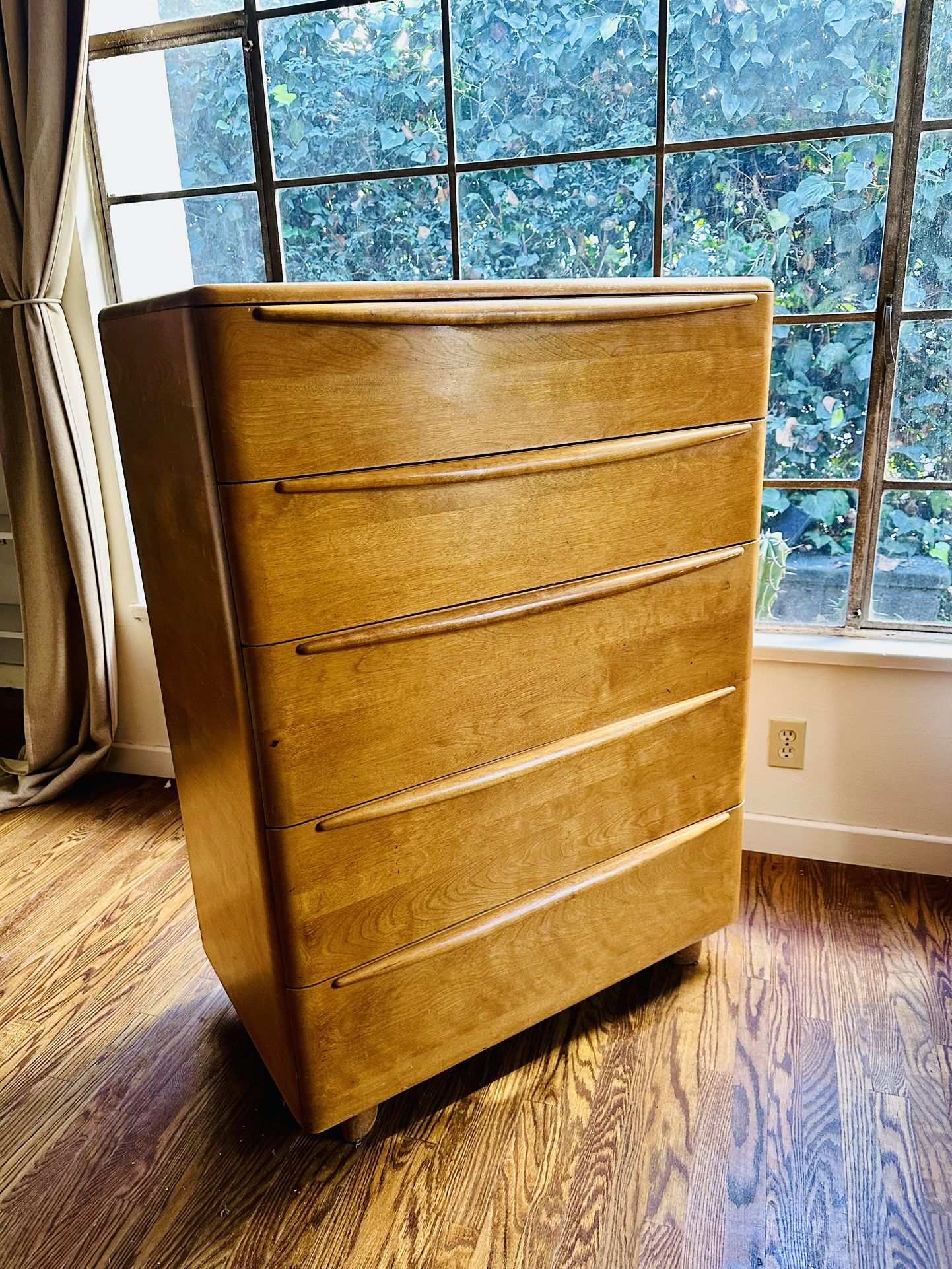 Original Heywood Wakefield Mid-Century Vintage Bedroom Set — 4-Piece | Solid Wood