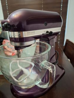 KitchenAid Deluxe Edition Stand Mixer Purple