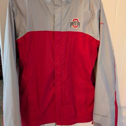 Ohio State Columbia Jacket/Rain Coat Size SMALL