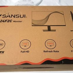 SANSUI 24" inch 100hz FHD LED Monitor Model#: ES-24F2C